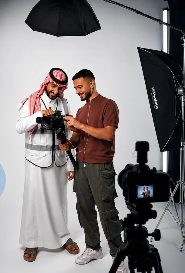 فريق أدز واي أثناء التصوير